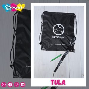Tula con logo
