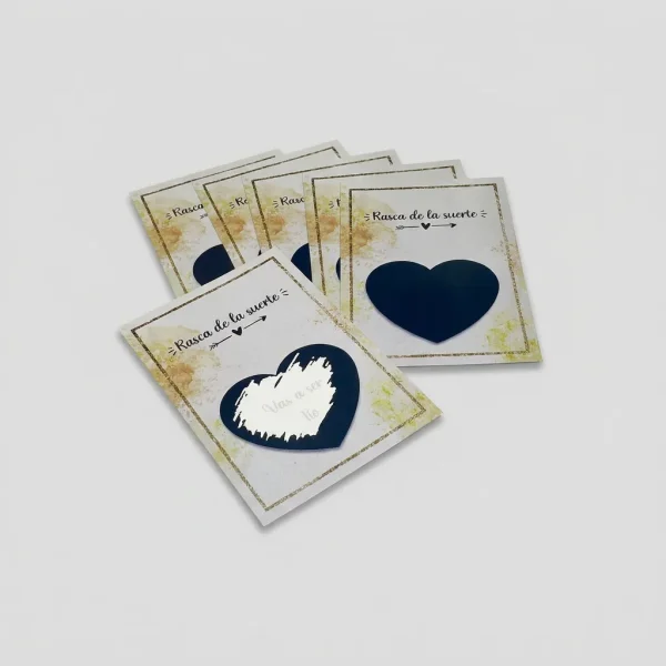 Tarjetas Raspe y Gane