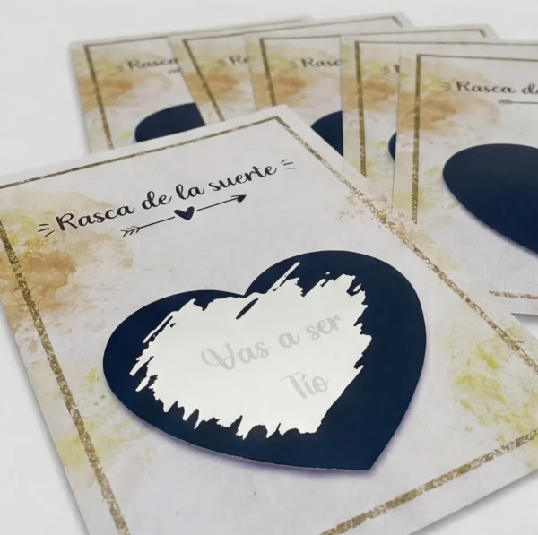 Tarjetas Raspe y Gane