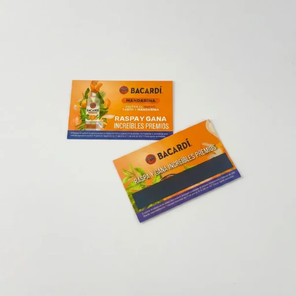Tarjetas Raspe y Gane
