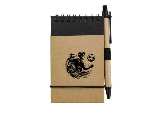 Libreta Ecológica con Bolígrafo - Negro Libreta Ecológica con Bolígrafo - Negro