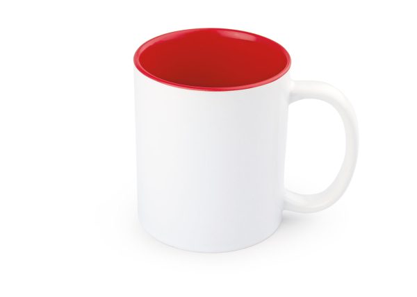 Mug Sublime 11oz - Blanco / Rojo Mug Sublime 11oz - Blanco / Rojo