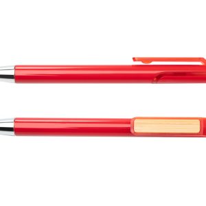 Bolígrafo Nápoles sólido - Rojo