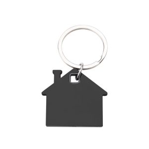 Llavero metálico Home - Negro Llavero metálico Home - Negro