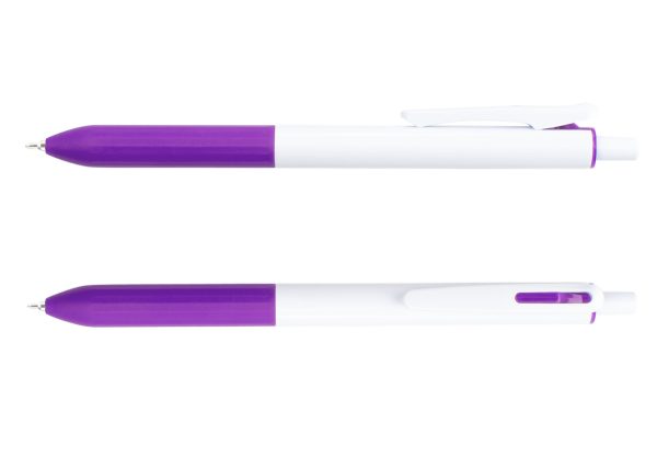 Bolígrafo Miami Blanco - Morado Bolígrafo Miami Blanco - Morado