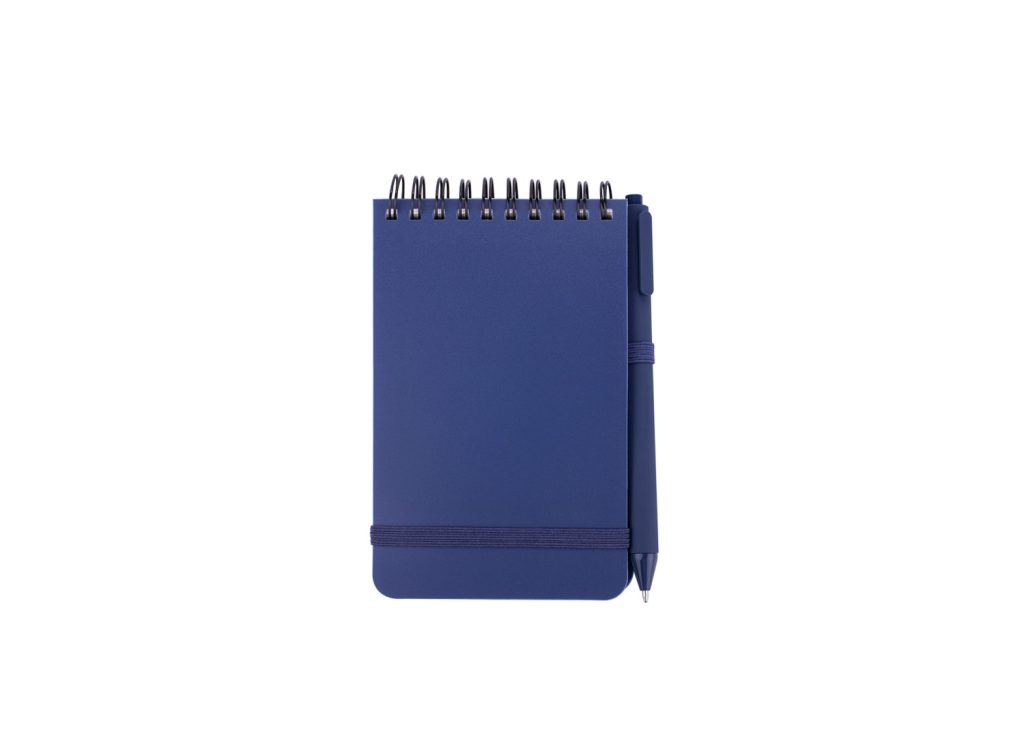 Libreta Clasp con Bolígrafo - Azul