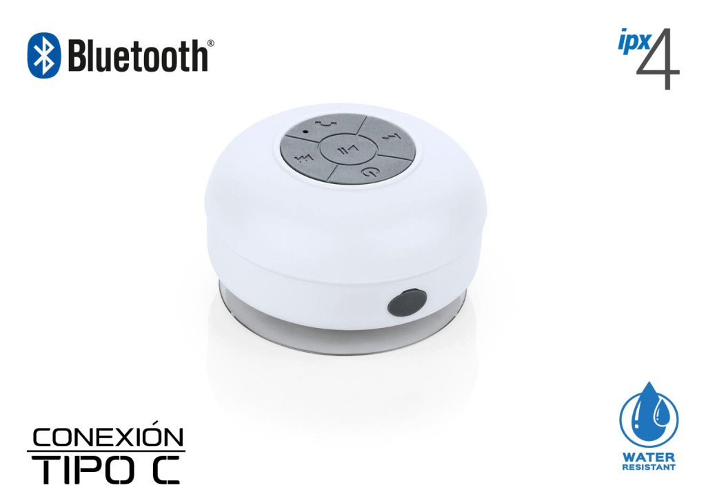 Altavoz Bluetooth Aqua - Blanco