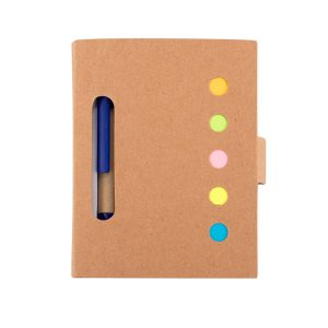 Mini Libreta Vivaldi con Bolígrafo - Natural Azul Rey Mini Libreta Vivaldi con Bolígrafo - Natural Azul Rey