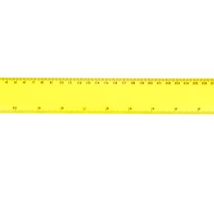 Regla Plastica Maxwell - Amarillo Regla Plastica Maxwell - Amarillo