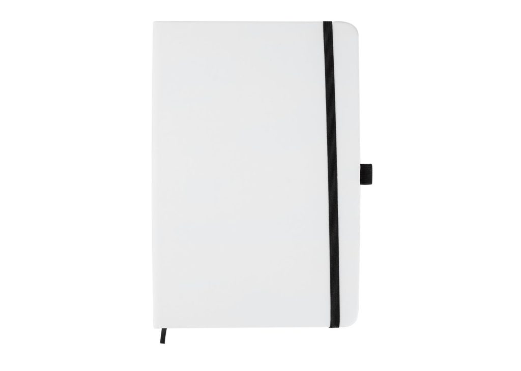 Libreta Ejecutiva Blanca - Negro