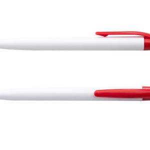 Boligrafo Leeds Blanco - Rojo