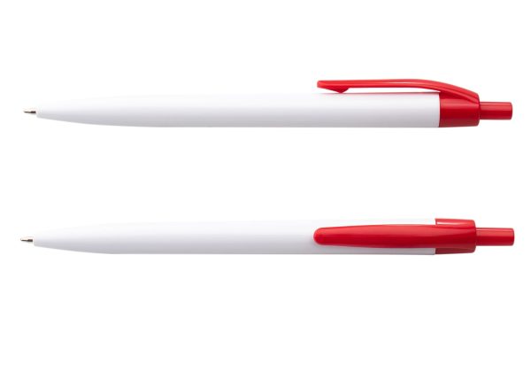 Boligrafo Leeds Blanco - Rojo Boligrafo Leeds Blanco - Rojo