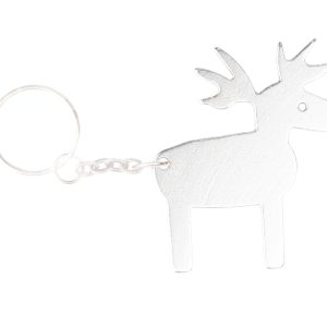 Llavero Navidad Rudolph - Plateado Llavero Navidad Rudolph - Plateado