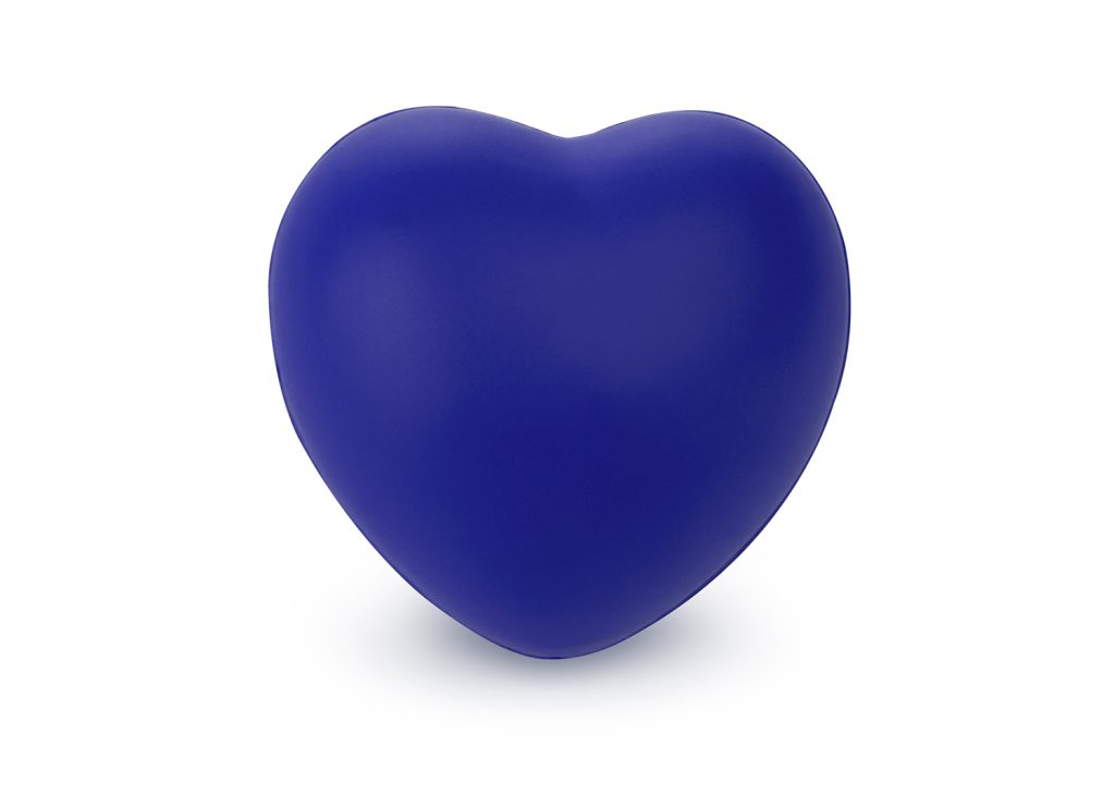 Antiestrés Corazón - Azul Rey