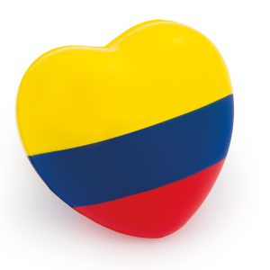 Antiestrés Corazón Tricolor Antiestrés Corazón Tricolor
