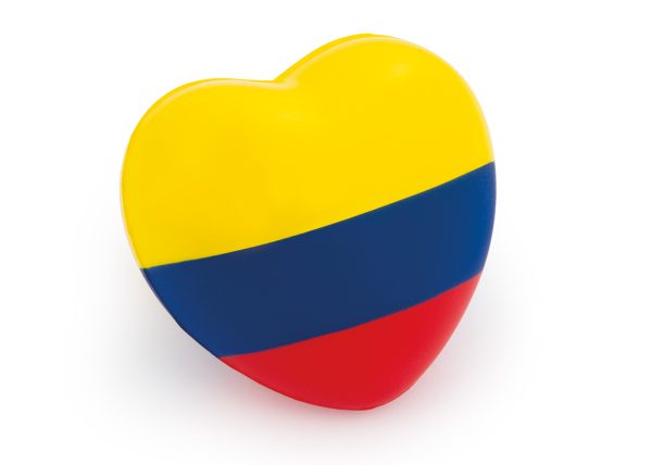 Antiestrés Corazón Tricolor Antiestrés Corazón Tricolor