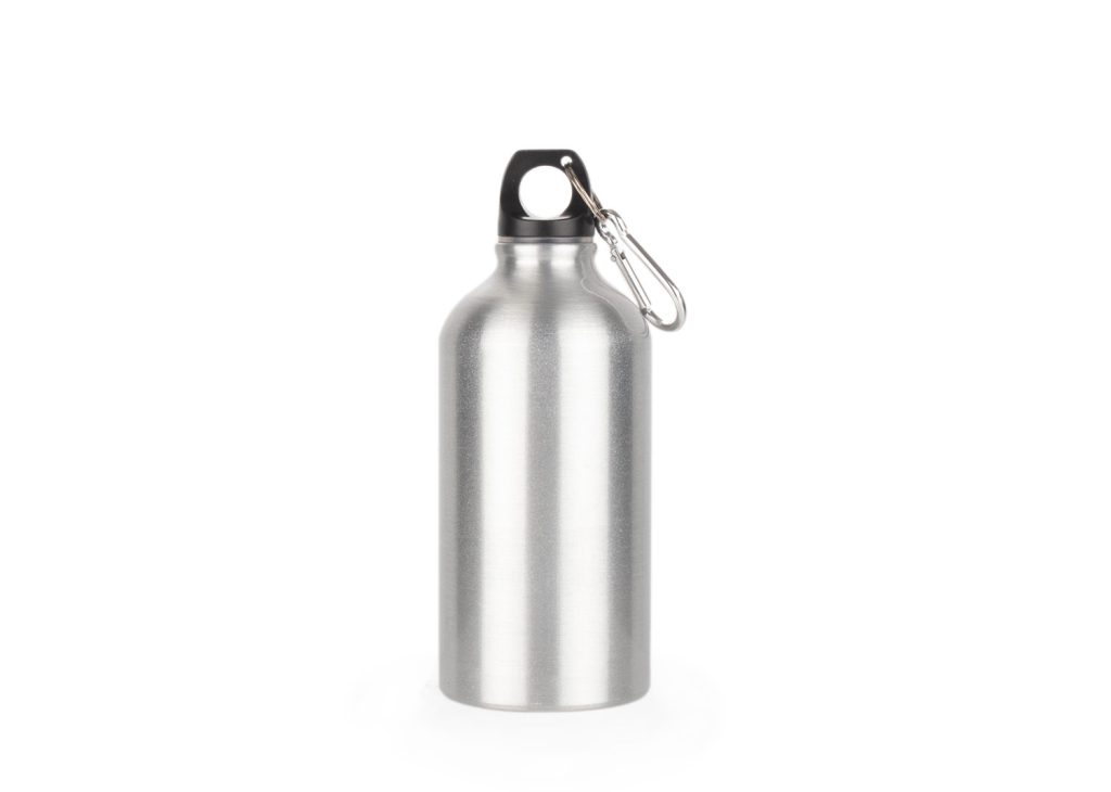 Botella en Aluminio Miles 550 ml / 19 Oz - Plateado