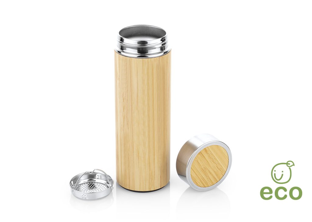 Termo Bambú 550 ml / 19 Oz