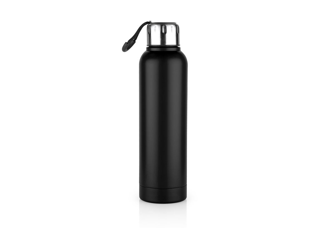 Botella Mustang 650 ml / 22 Oz - Negro