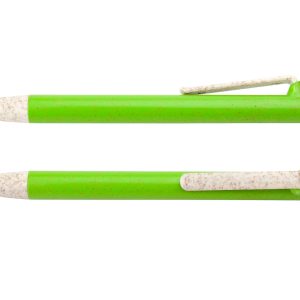 Bolígrafo Suecia Paja Trigo - Verde Limón Bolígrafo Suecia Paja Trigo - Verde Limón