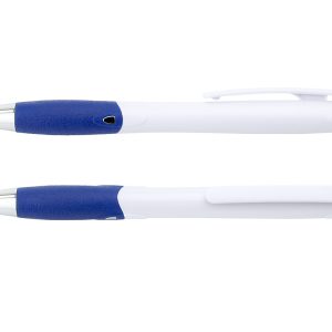 Bolígrafo Hungria Blanco - Azul Oscuro Bolígrafo Hungria Blanco - Azul Oscuro