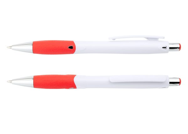 Bolígrafo Hungria Blanco - Rojo Bolígrafo Hungria Blanco - Rojo