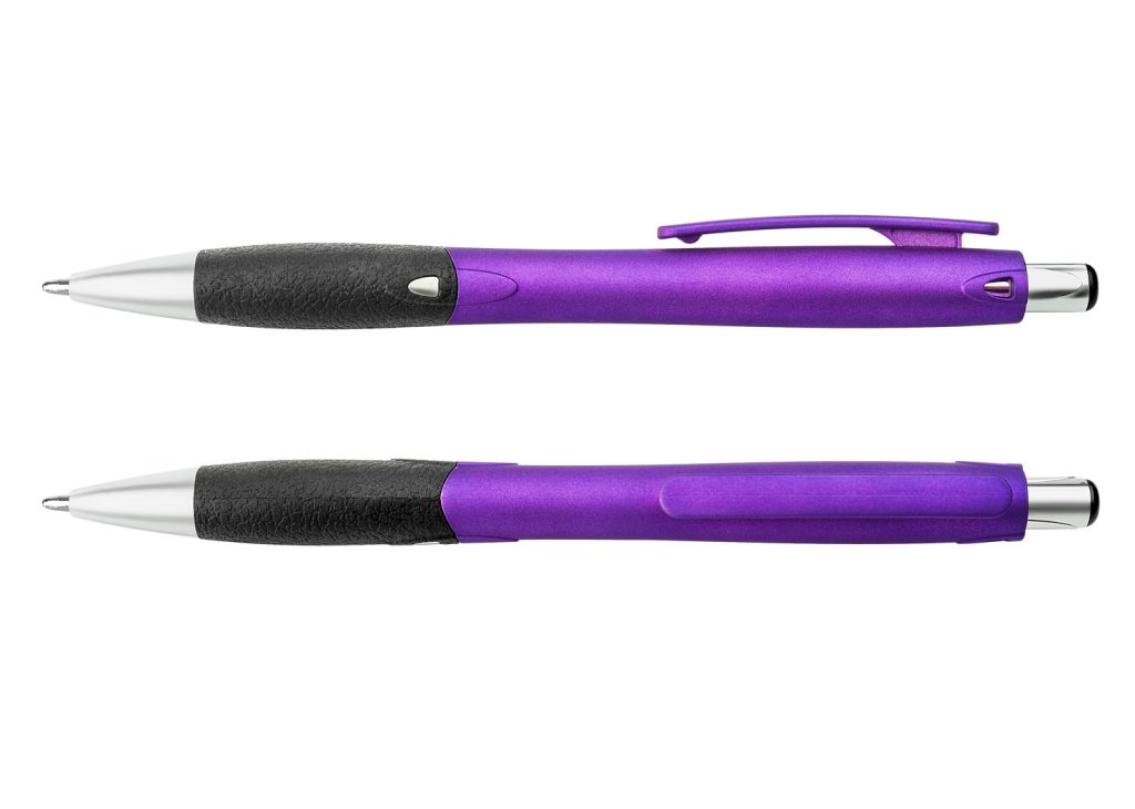 Bolígrafo Hungria Metalizado - Morado
