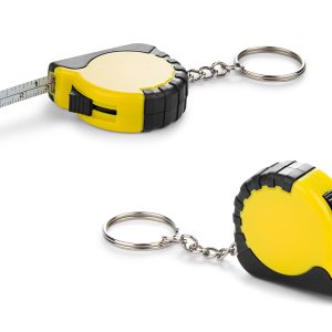 Llavero Mini Flexómetro de Bolsillo - Amarillo Llavero Mini Flexómetro de Bolsillo - Amarillo