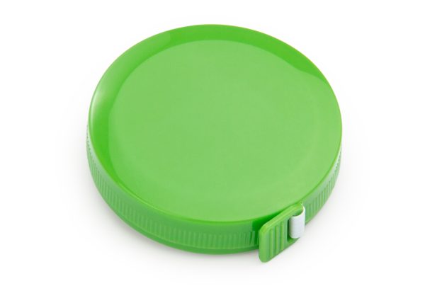 Cinta Métrica Round Plata - Verde Limón Cinta Métrica Round Plata - Verde Limón