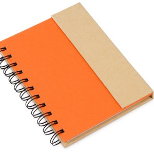 Cuaderno Full con Bolígrafo - Naranja
