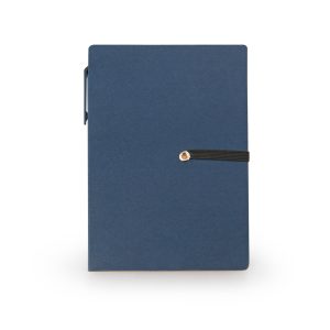Libreta Ecológica Memo Sticky con Bolígrafo - Azul Oscuro Libreta Ecológica Memo Sticky con Bolígrafo - Azul Oscuro