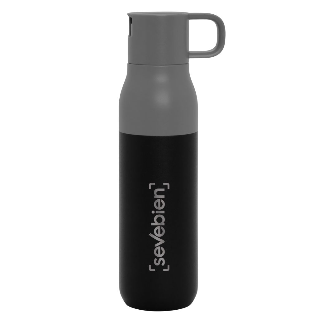 Botella térmica con dos tapas "ROLLING TOP"