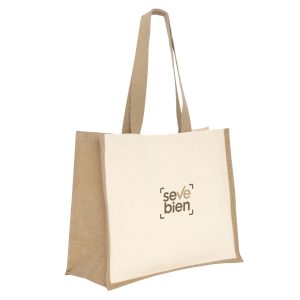 Bolsa de algodón y yute "YARI" Bolsa de algodón y yute "YARI"