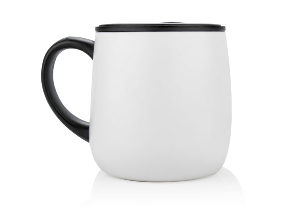Vaso Raptors 350 ml /12 Oz - Blanco/Negro