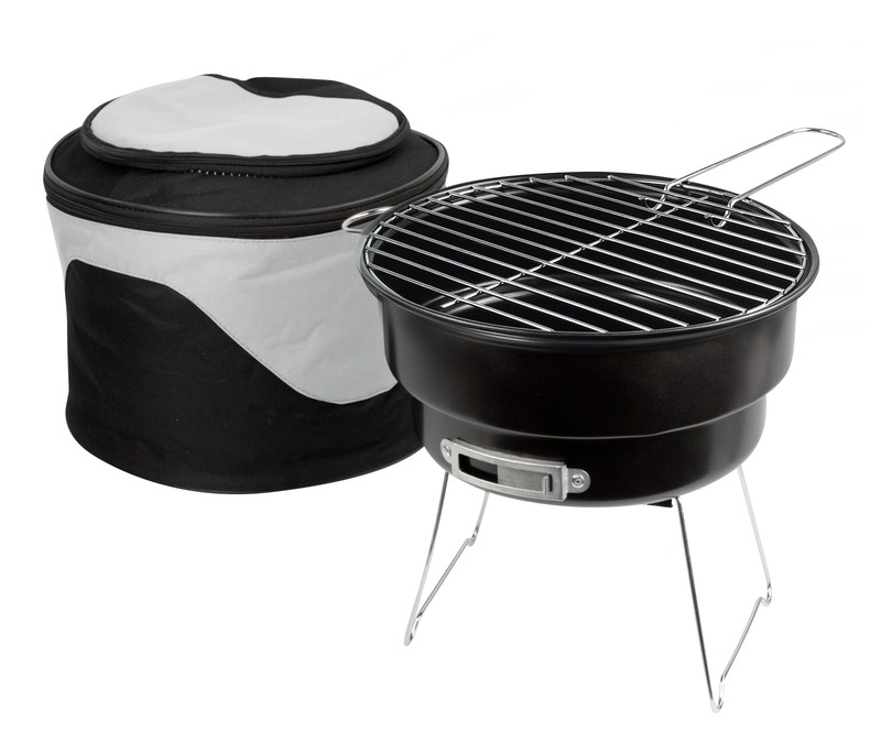 ASADOR CON HIELERA CAMPING