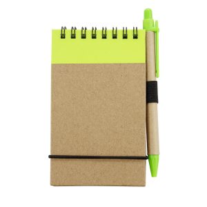 Libreta Ecológica con Bolígrafo Libreta Ecológica con Bolígrafo