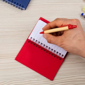 Cuaderno Ecológico Doble "O" con Bolígrafo Cuaderno Ecológico Doble "O" con Bolígrafo