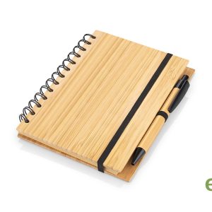 Libreta Bambú Modern con Bolígrafo Libreta Bambú Modern con Bolígrafo