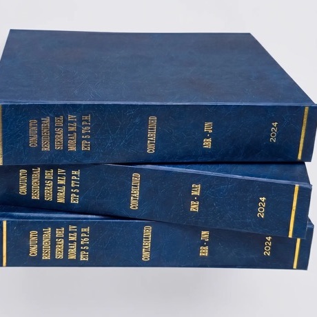 Empaste libros contables y archivo